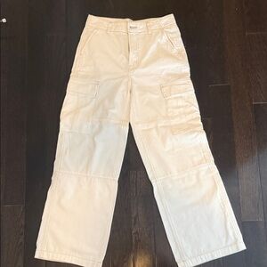 OAK + FORT Off-White Trousers